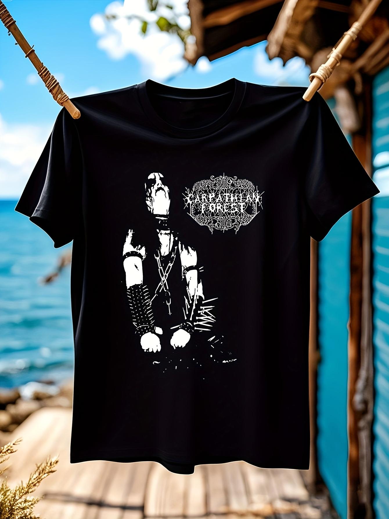 Wo Heavy Metal Band Tshirt Carpathian Forest Gothic Graph... S