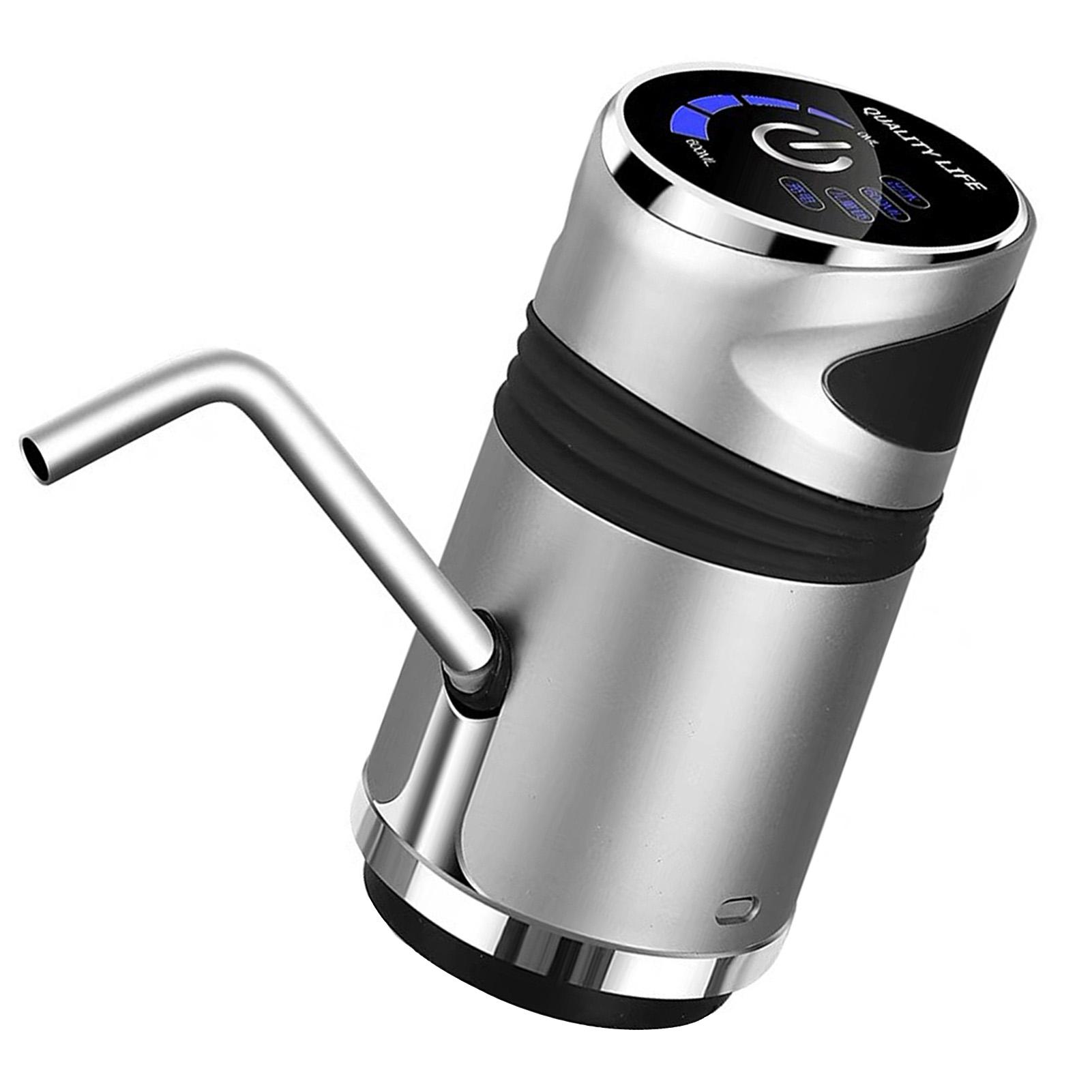 

Automatic Electric Water Pump Dispenser Gallon Bottle Drinking Switch USB Charging Drinking Water Pump For Home Office серый