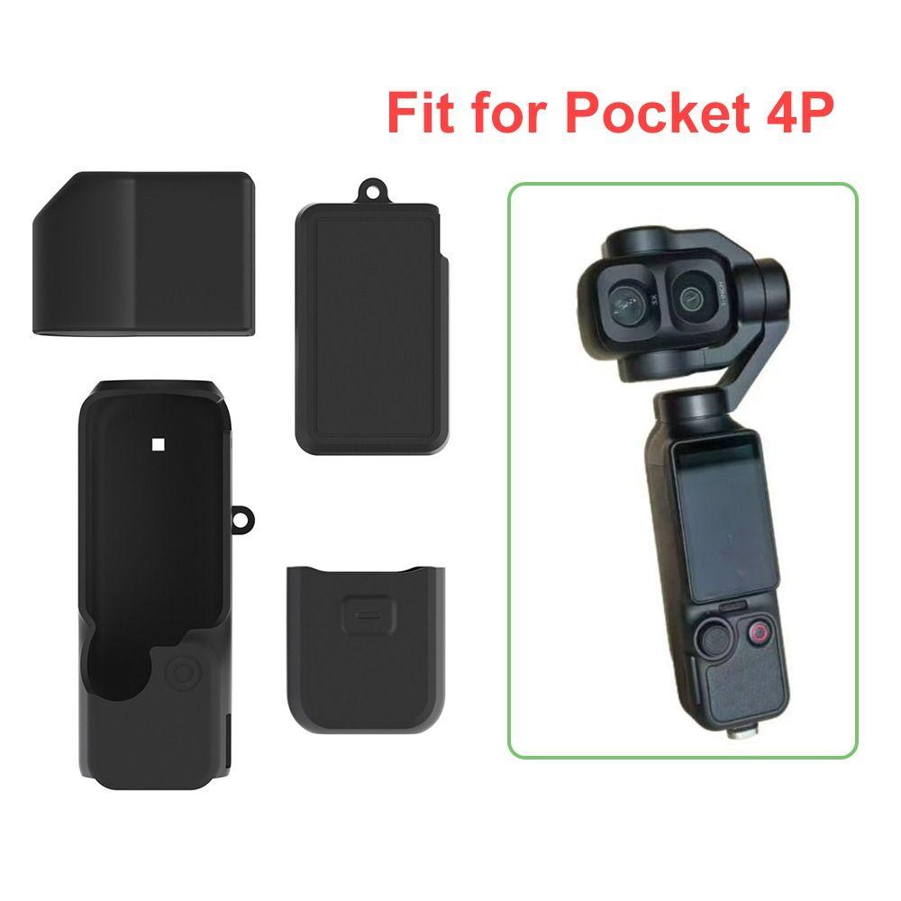 Anti-Scratch Full Body Protective Cover Dustproof Storage Case Lens Cover for DJI Osmo Pocket 4P