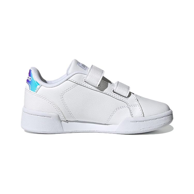 Adidas Neo Roguera Non-Slip Durable Low-Top Kids Skate Shoes Kids Sneakers White FW3293