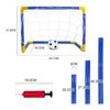 Mini Folding Kids Indoor/Outdoor Durable Football Training Sport Play Games Kit Portable Soccer Ball Net Goal Set Children Gift