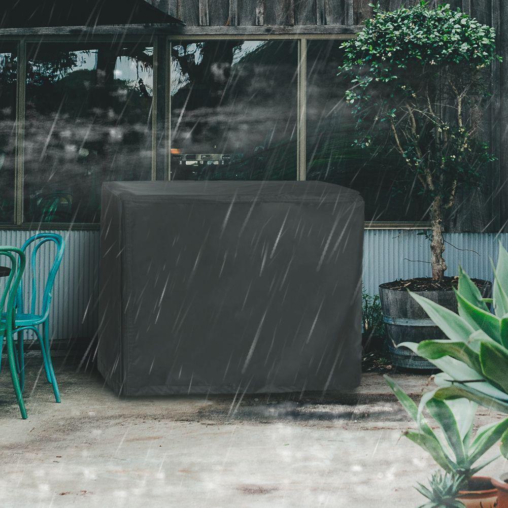 Generator Cover 600D Heavy Duty Thicken Waterproof Windproof Protective Cover Black Oxford Cloth Multifunctional Cover