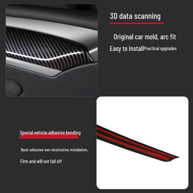 Tesla Model 3/Y Center Console & Door Trim Kit - Interior Modification Accessories