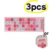 1/3 Sheets Universal Computer Notebook Decals Keyboard Stickers For Korean Japanese Keyboard Replacement Diy Accessories