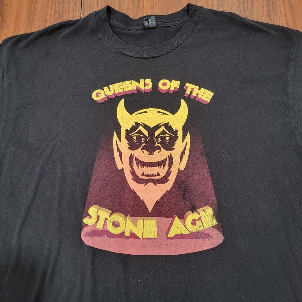 

2017 Queens Of The Stone Age Band Short Sleevee Cotton Tshirt S To 4XL BO1476 Unisex T-Shirt XXL