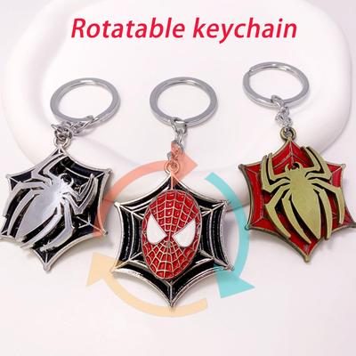 Keychain Cartoon Keychain Rotatable Pendant