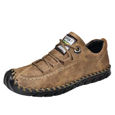 Sommer Klassiker Handgefertigte Sohlen Herren Freizeitschuhe Outdoor Bergschuhe Angel- Campingschuhe Herren Wanderschuhe