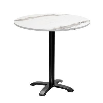 Round Table Ø 80 Cm - Model Bazila White Marble