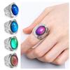 Party Gift For Women Girl Jewelry Temperature Control Luminous Mood Ring Color Change Rings