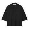Essentials Signature 90s Cropped Polo Vintage Black Men Tops 125SP264421F