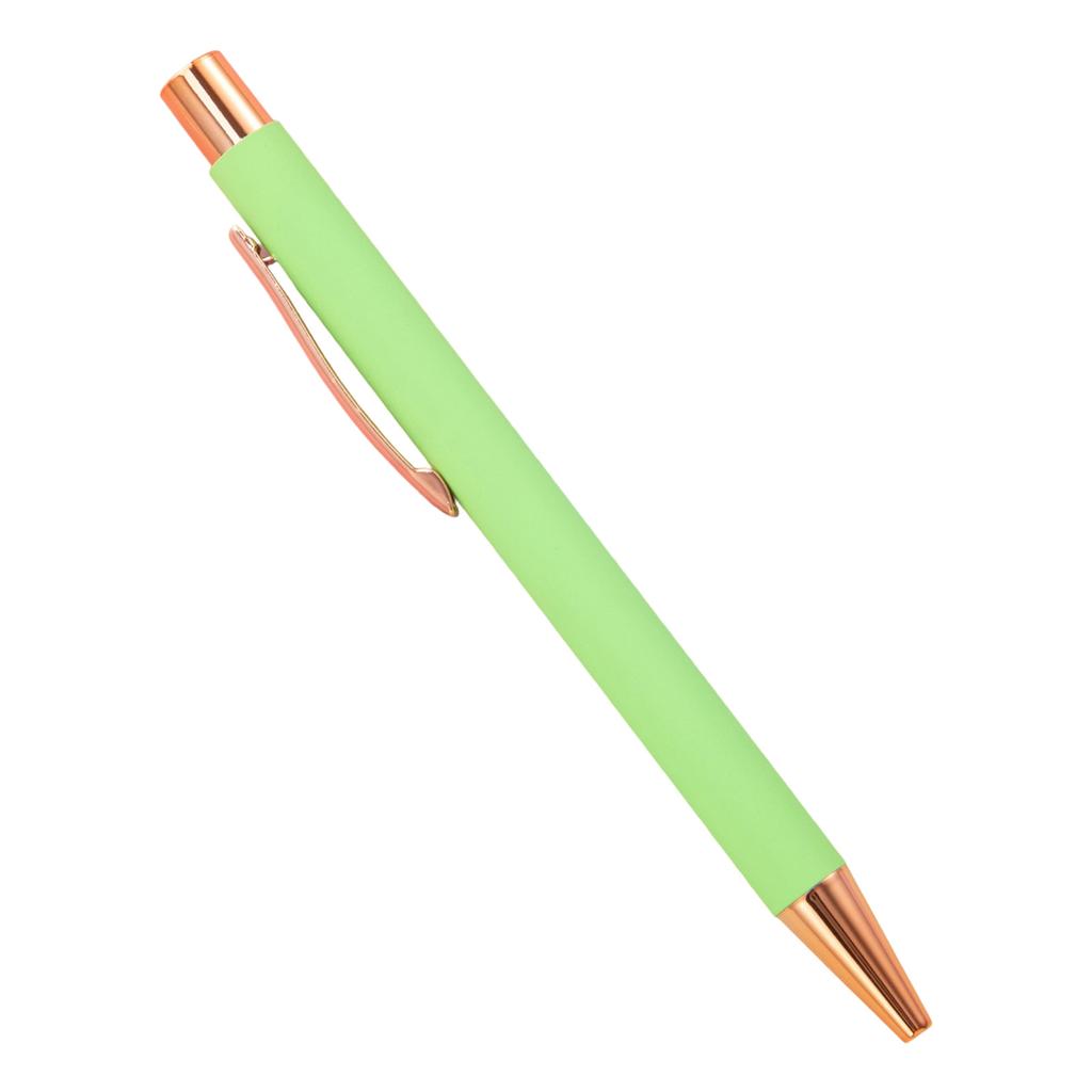 Retractable Ballpoint Pen 1.0mm Writing Pen Metal Ballpoint Pen Black Ink Stationery Pen for Student Teacher