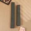 Retro Green Chinese Folding Fan Gift Box Set with Lid and Base - Eight & Ten Inch