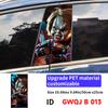 Horror Ghost Doll Car Sticker Auto B-pillar Car Center Column Decor Cover Scratches Waterproof Sunscreen Vinyl Decal Accessories