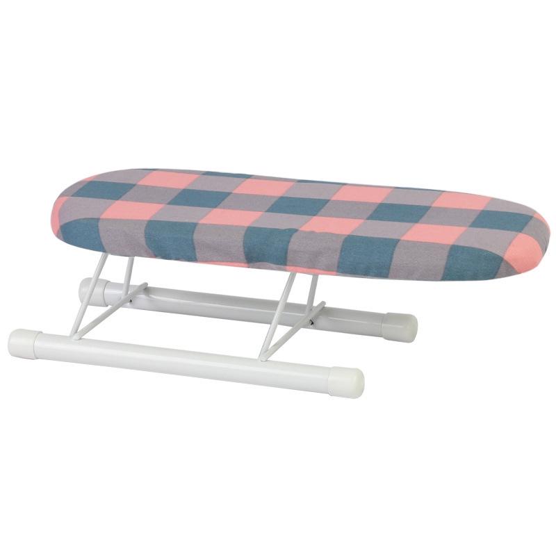 Compact Foldable Sleeve and Collar Ironing Board with Storage
