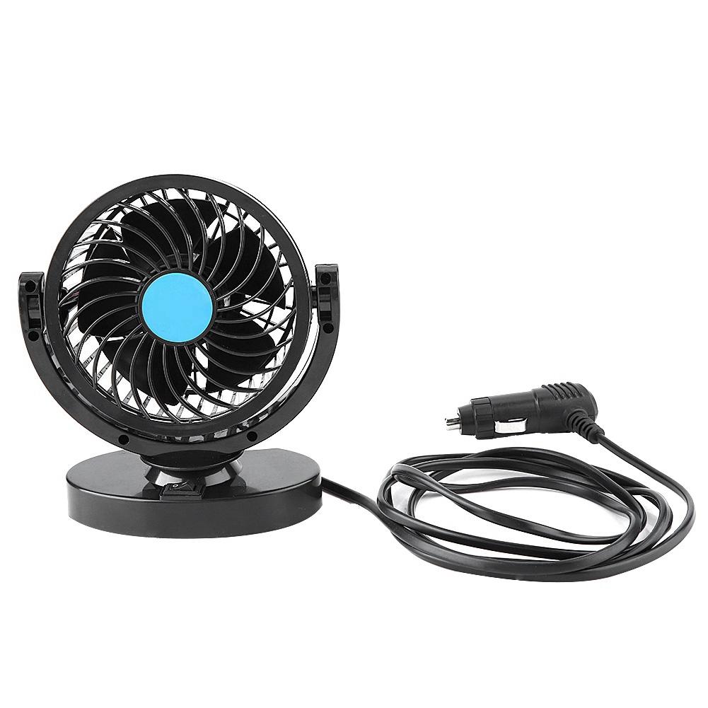 12V Portable Car Cooling Air Fan Silent Cooler