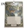 Stationery for To-do Lists A Year in Britain 2027 Wall Calendar, Vintage Storybook Style 12-Month Nature Theme Monthly Planning Classic British Rural