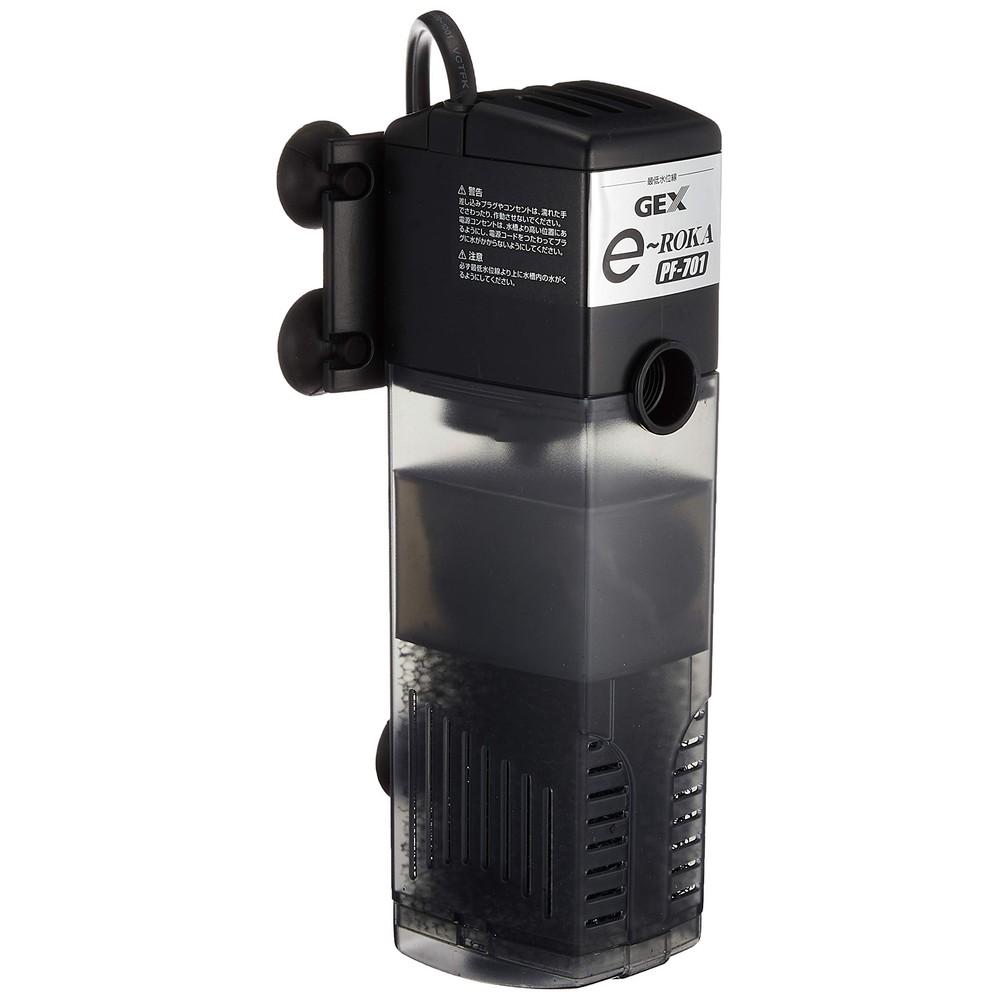 [GEX] AQUA FILTER e-ROKA PF701 – Long Shower Type with Aeration & Flow Control – Submersible Filter for 60-90cm (24-35 Gallon) Aquariums.