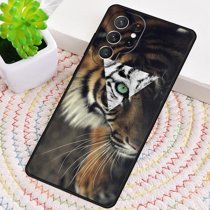 Cool Animal Powerful Tiger Phone Case for Samsung Galaxy Note 10 Pro S26 Ultra S23 S24 FE S25 S21 S22 PLUS Shockproof Cove