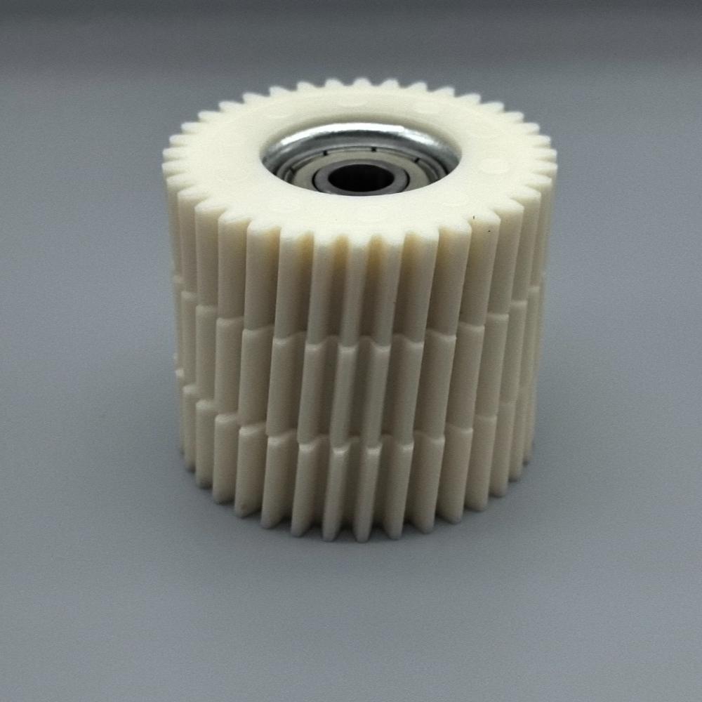 3PCS 36T Bicycle Wheel Hub Motor Right-Hand Helical Gear Nylon Gear 48x13.4x8mm With Bearing For Bafang Motor Electric Bike