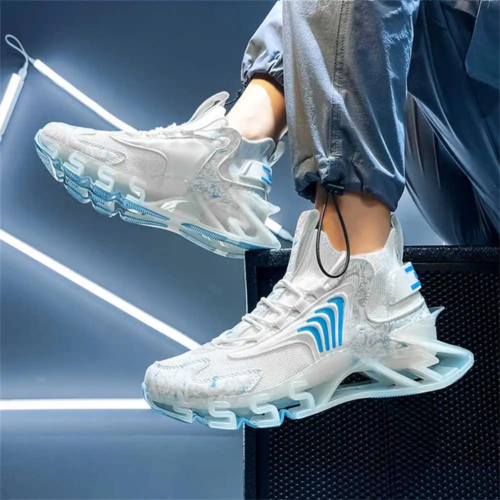 Fashion Short Large Dimensions Sneakers For Men Sport Casual Black And White Shoes For Men Laced Boots 2025outdoor Idea Caregiver