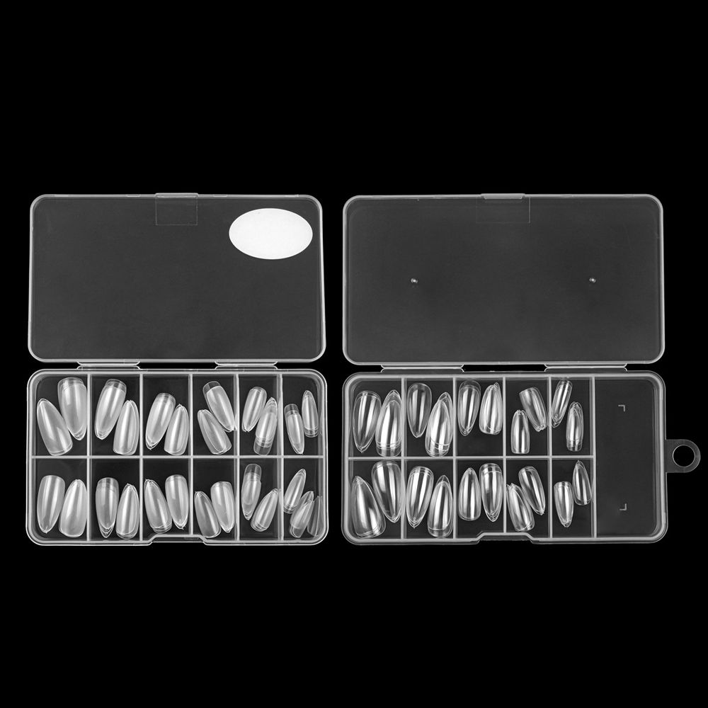 Mold DIY Nail Capsule Fake Nail Extension Full Cover Nail Tips False Nails Long Artificial Nails