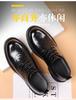 Men's Casual Leather Shoes Genuine Leather Business Dress Men's Shoes Platform Big Head Breathable Shoes Non-slip and Wear-resistant Factory