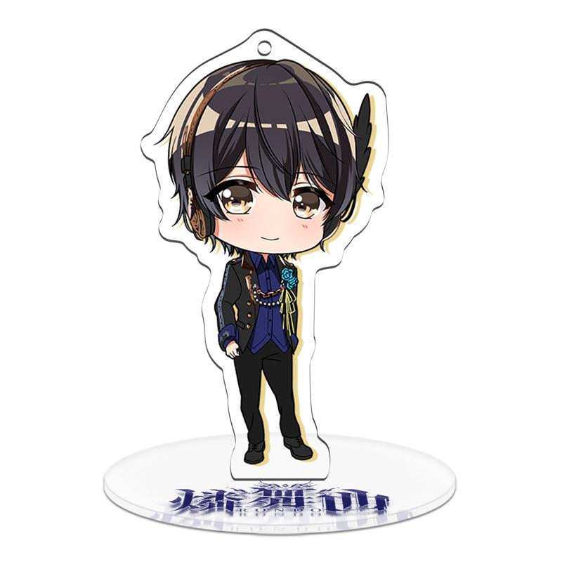 

10cm Anime D4DJ Stand Acrylic Figure Aimoto Rinku Akashi Maho Ohnaruto Muni Togetsu Rei Standing Model Plate Collection Gift 10 cm