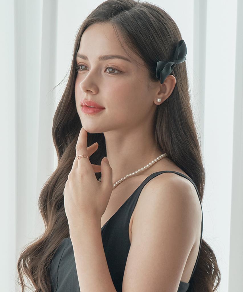Ellejewelry Asymmetrical Ribbon Hairpin Elhp002