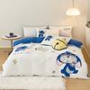 Cute Stitch Duvet Cover Pillowcase Bedding Set BoyGirl Bedroom Decoration Children-Gift Single Double Large SizeZip Duvet Cover