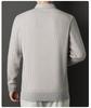 Men's 2025 Winter Knit Sweater with Shirt Collar - Plus Velvet, Thick, Warm, Long Sleeve, Fake Two-Piece Design for Middle-Aged