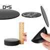 50 Pcs Billiard Pool Table Leg Shims 3" Diameter 0.06'' Thickness Rubber Pool Table Foot Pads Billiards Table Leveler Kit