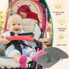 2Pcs Baby Piddle Pad Polyester Toilet Training Piddle Pad Cover 4 Layer Leakproof Infant Car Seat Protector Stroller Seat Pad