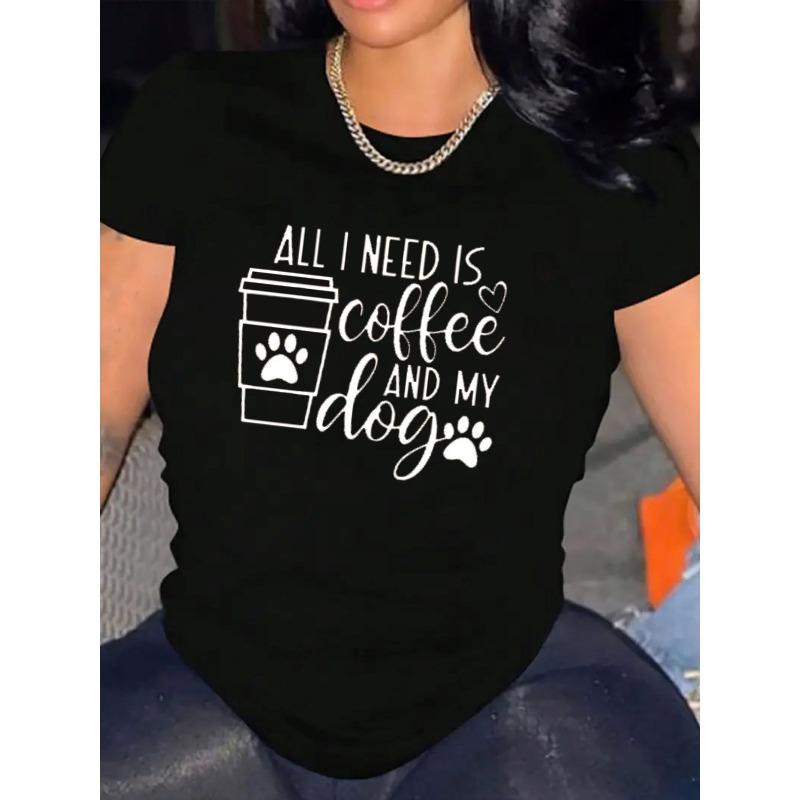 Women Casual Short Sleeve Tee 100% Heavy Cotton - Comfortable Crew Neck, Soft Adorable Tees Tops