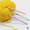 3pcs Crochet Hooks Plastics Handle Knitting Needles for Yarn DIY Craft Nice Gift Women Knitting Tools
