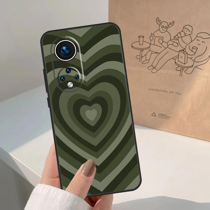 Colorful Heart Circle Love For Honor Magic 8 5 6 7 Pro Case For Honor 400 200 Lite 50 70 90 X8c X8b X9a X9b X9c X9d Win