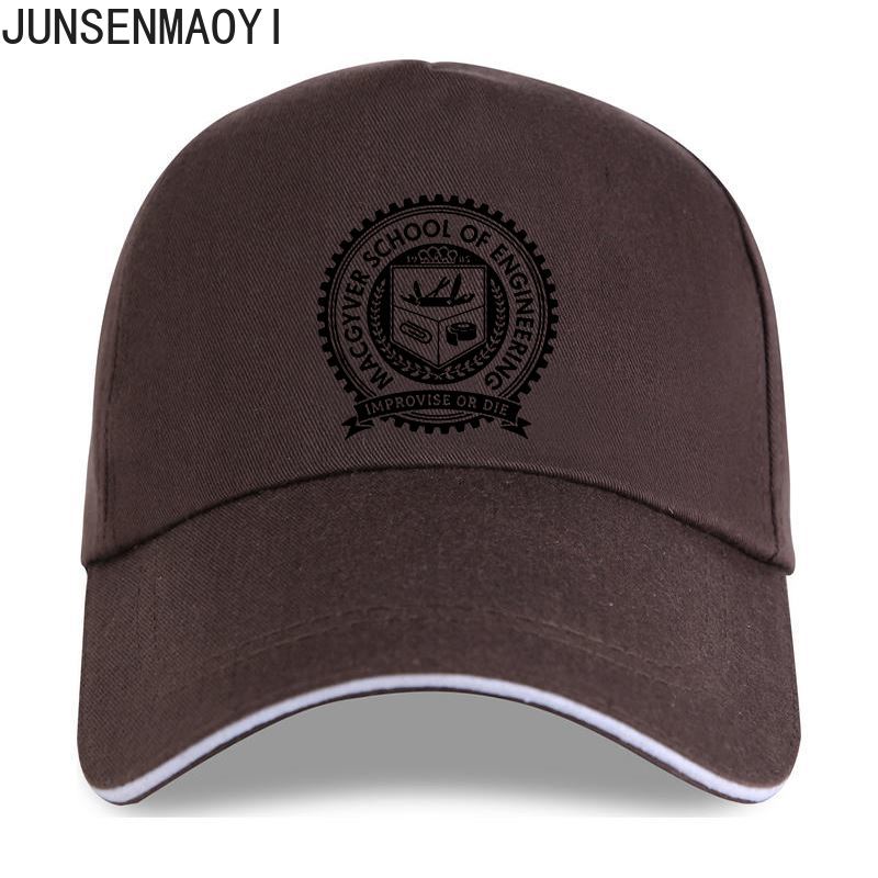 2022 New Macgyver School Gadgets Engineering Funny 80s ActionTV Show White Baseball cap Cotton Snapback Trucker Caps Sun-Hats