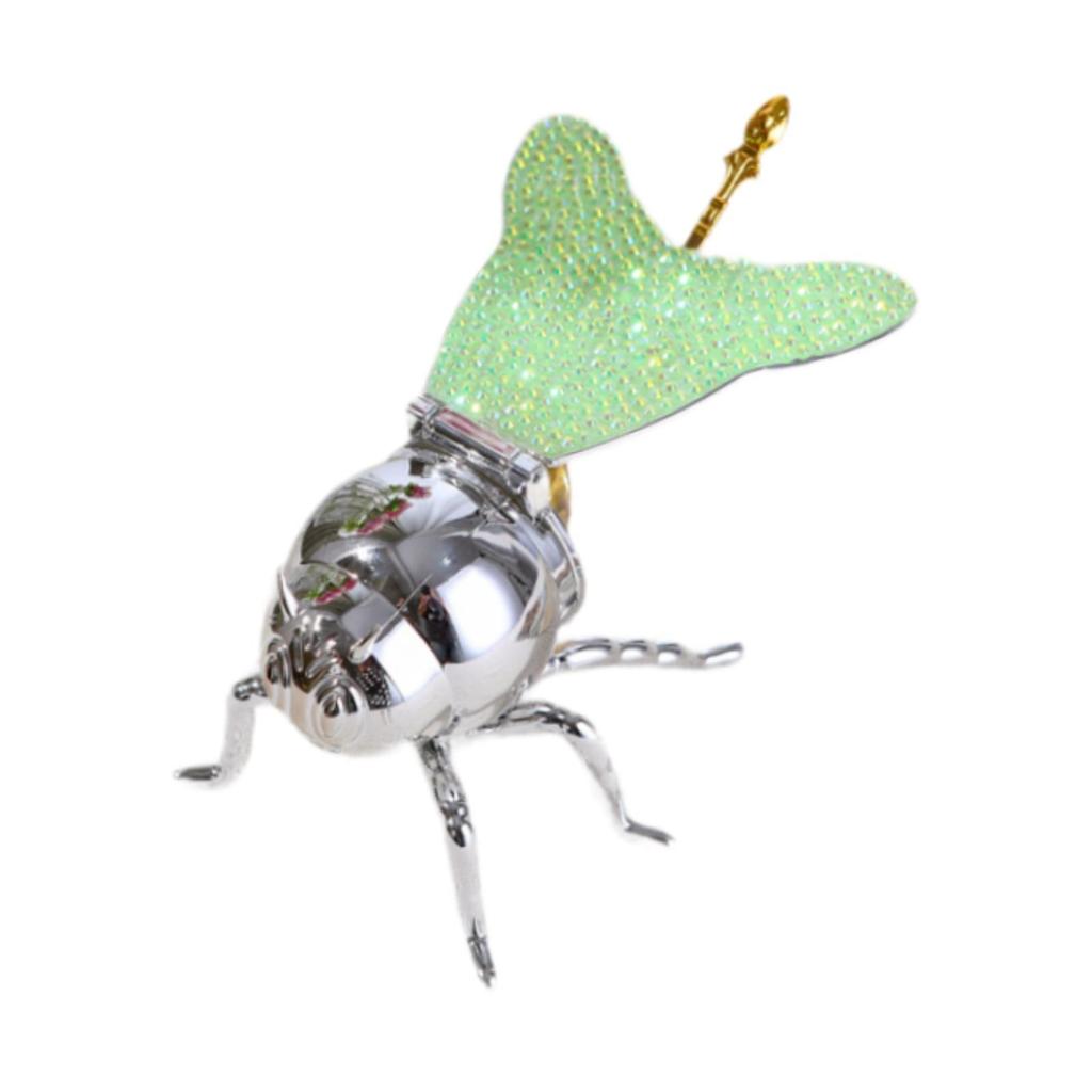 Bee Honey Jar Ornament Decorative Condiment Pot for Dinner Kitchen Home