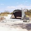 Beach Tent for 2 Persons Gray Waterproof