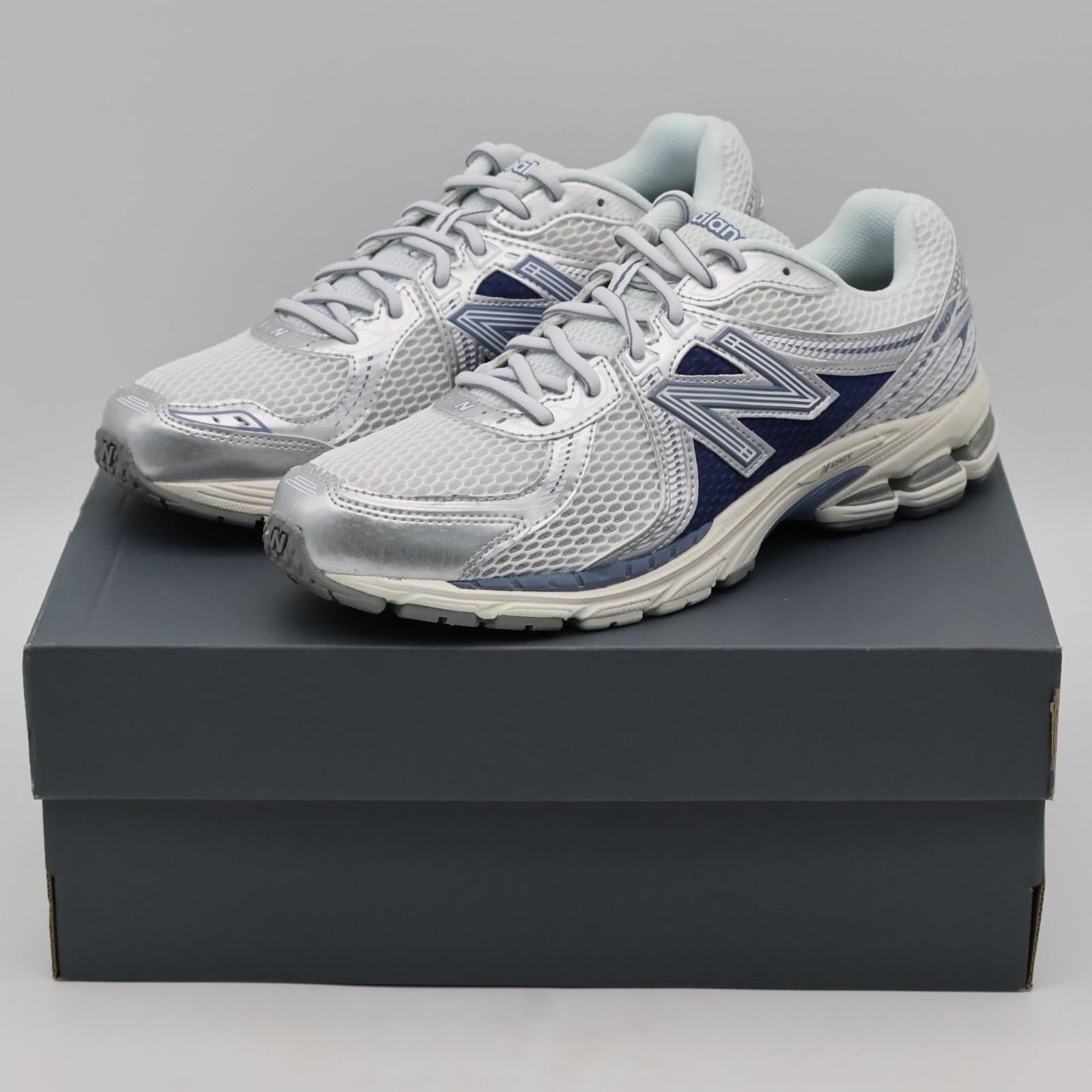 ML860GG2 New Balance 860V2 Арктический серый Металлический серебристый (Мужской) 9.5