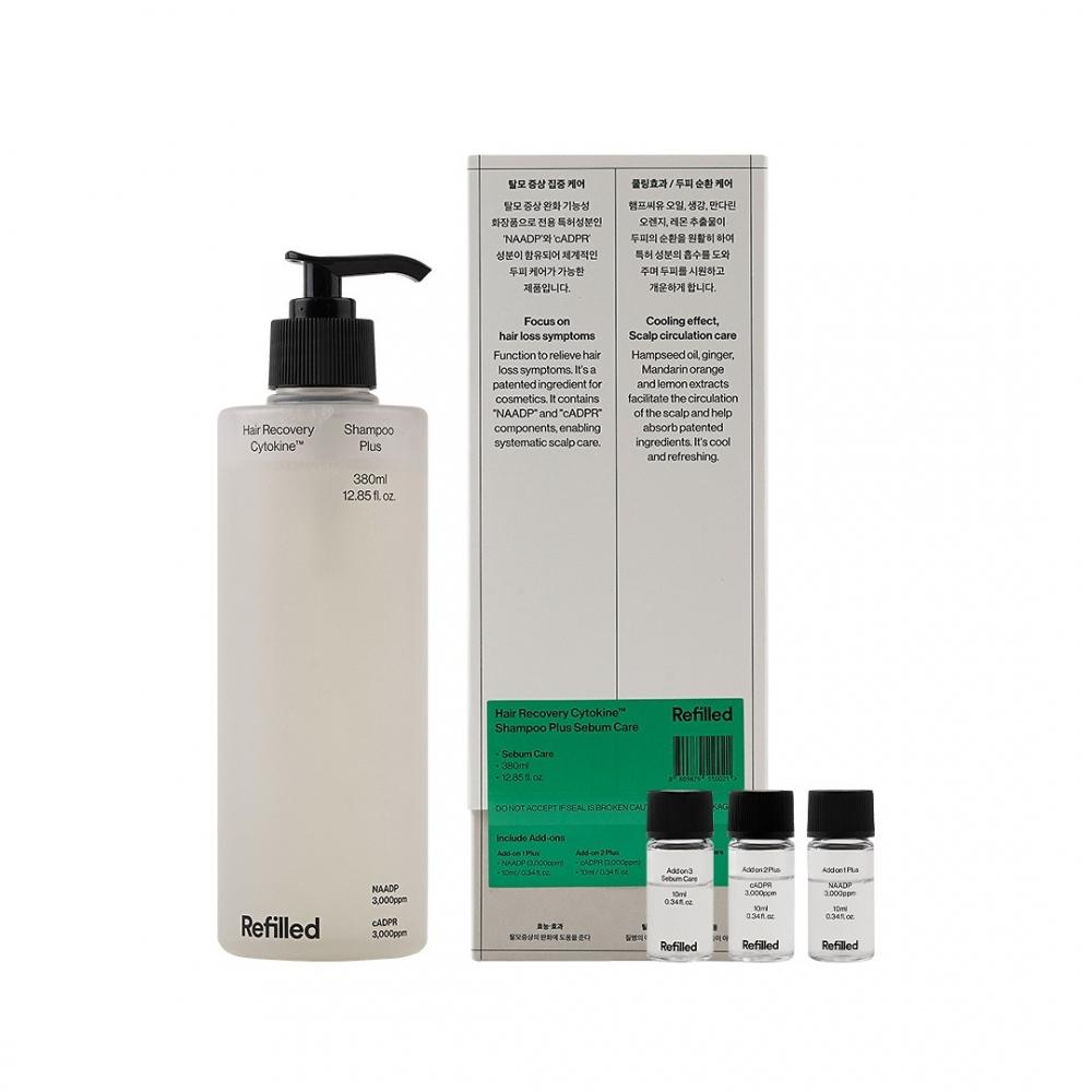 

Refilled Refield Body Cytokine Hair Loss Shampoo 380ml Sebum Care