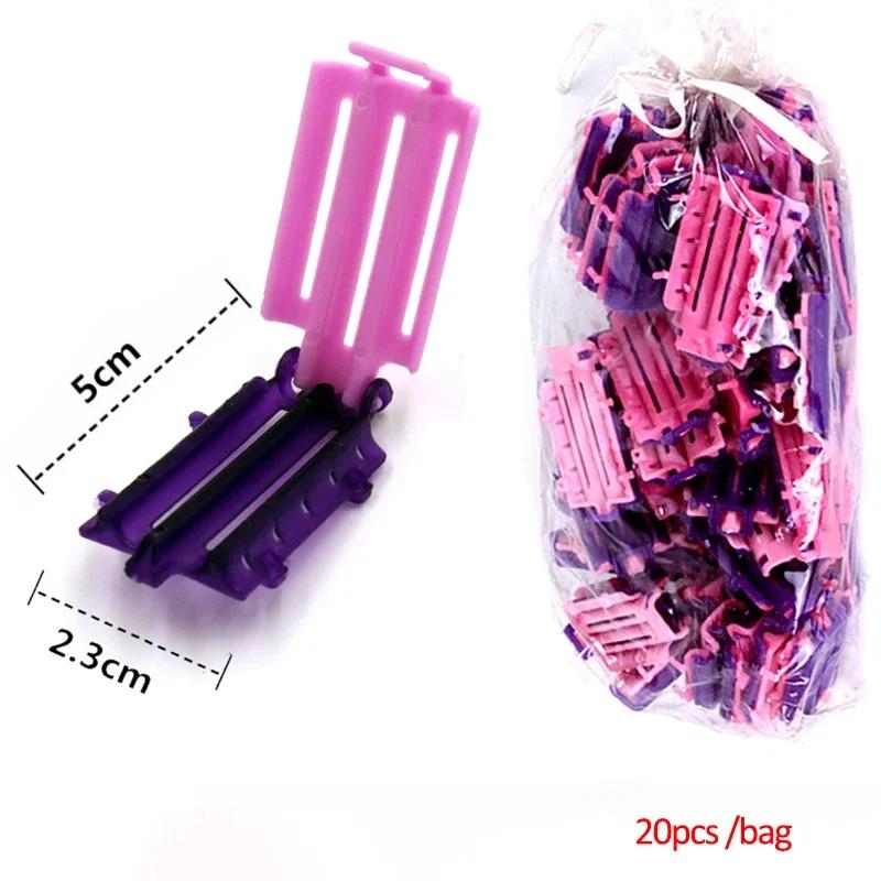 

20 шт./пакет Зажим для волос Волна Бигуди-палочки для перманентной завивки Кукурузные щипцы DIY Бигуди Пушистые зажимы Бигуди Пушистые корни волос Перманентная завивка Инструменты для укладки волос