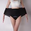 Mesh Breathable Leak Proof Mid High Waist Women's Menstrual Underwear Before and After Menstruation