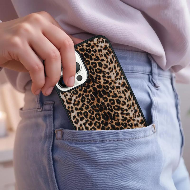 Wild Cat Cheetah Leopard Phone Case For iPhone 17 Air 15 16e 14 13 Pro Max Coque 12 11 Pro Max PLUS Cover