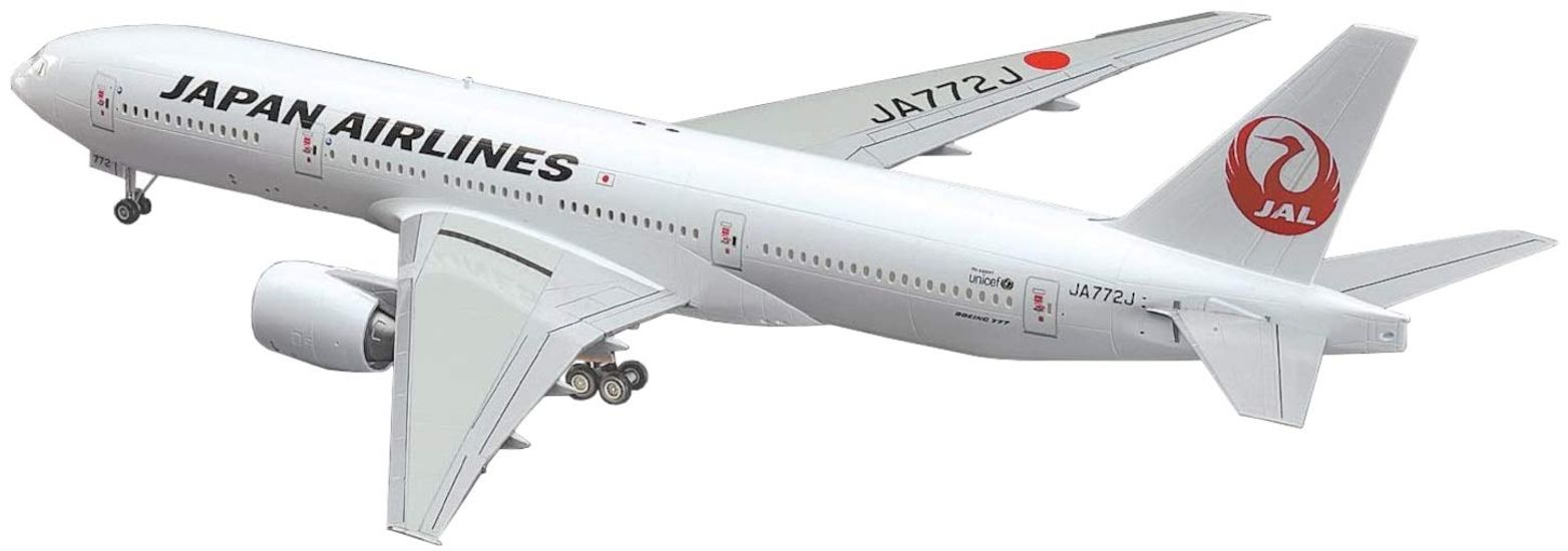 

Hasegawa Japan Airlines plastic model 14 1/200 B777-200