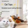 Plush Bird Squeak Toy for Cats