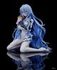 16CM Anime Shin Evangelion Gekijouban Ayanami Rei Figur 1/7 Lange Haare Version Sitzende Figur Spielzeug Geschenk Sammlung Actionfigur PVC