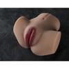 2KG Realistický masturbátor boků pro muže - Design se 2 otvory (Hluboká Vagina & Pevný Anál) s 3D realistickou vagínou a zadkem&Ultrarealistický kyčel sexuální panny