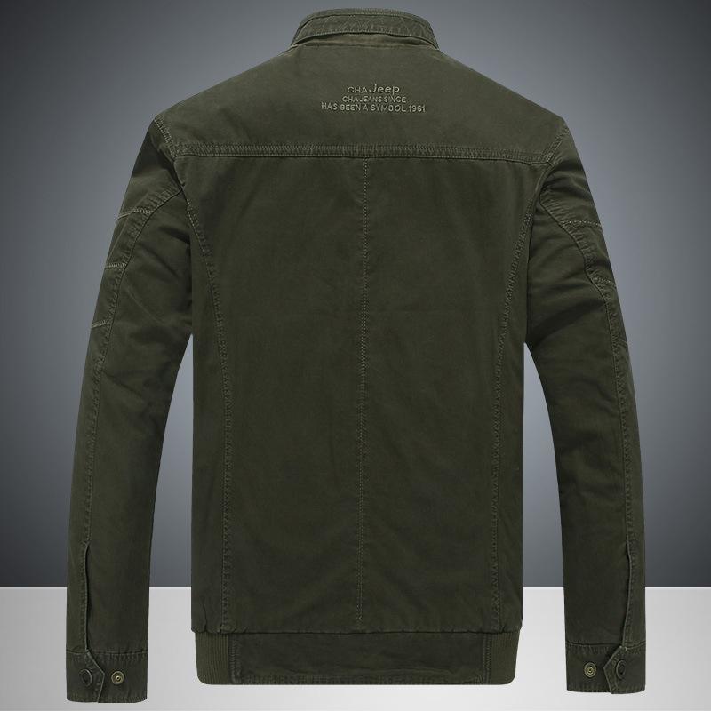 Autumn and Winter New Stand-up Collar Youth Jacket Men's Jacket