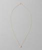Ete K18 Diamond Necklace FREE Yellow Gold (ete) 0.1ct "Bright" 260845-660845