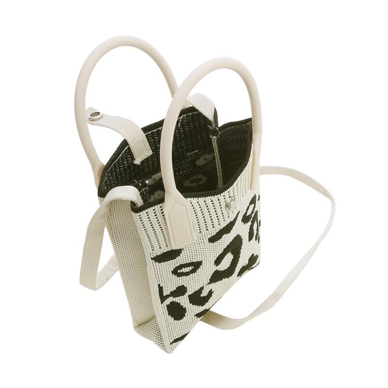 Fashion Vintage Crochet Spot Handbag Summer Knit Square Bag Sling Bag Crossbody Bag Accurate Measurement Clear Scale Easy To Read Fast Delivery